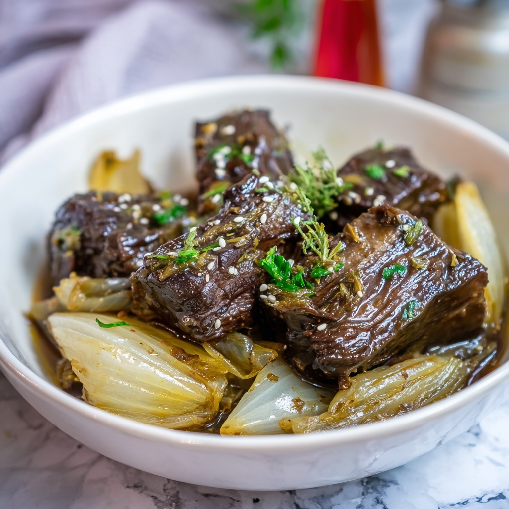 French Onion and Beef Dinner Recipe - Recipe Image