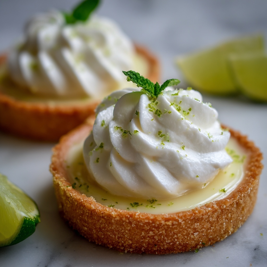 No-Bake Mini Key Lime Pies Recipe - Recipe Image