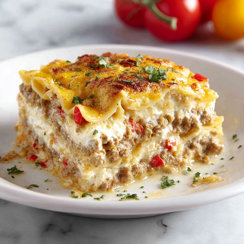 Classic American Cheeseburger Pie Recipe - Recipe Image