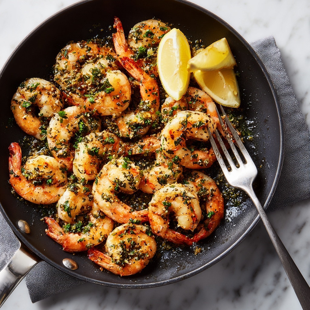 Spicy Lemon Garlic Shrimp Recipe - Recipe Image