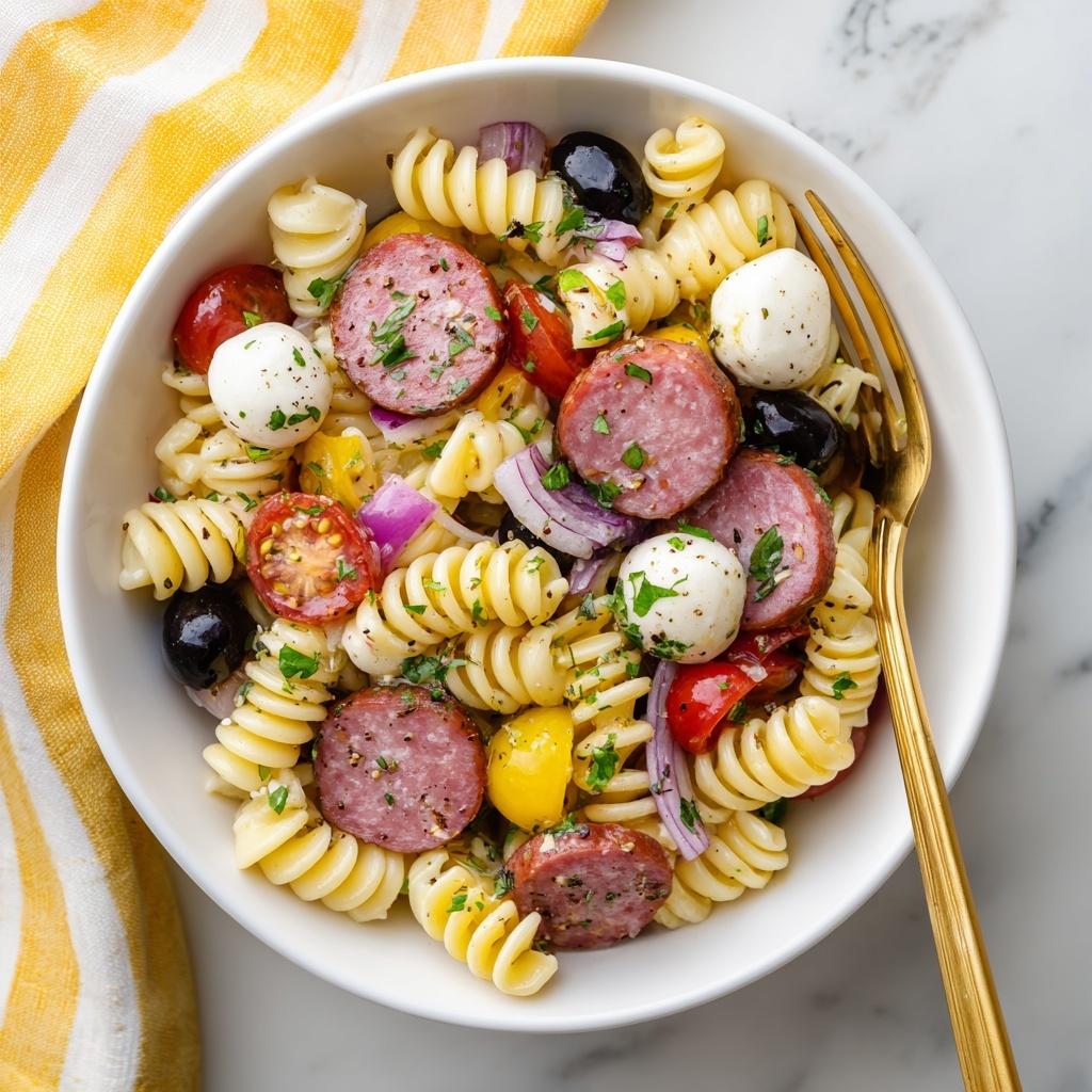 Italian Pasta Salad Recipe - Recipe Image