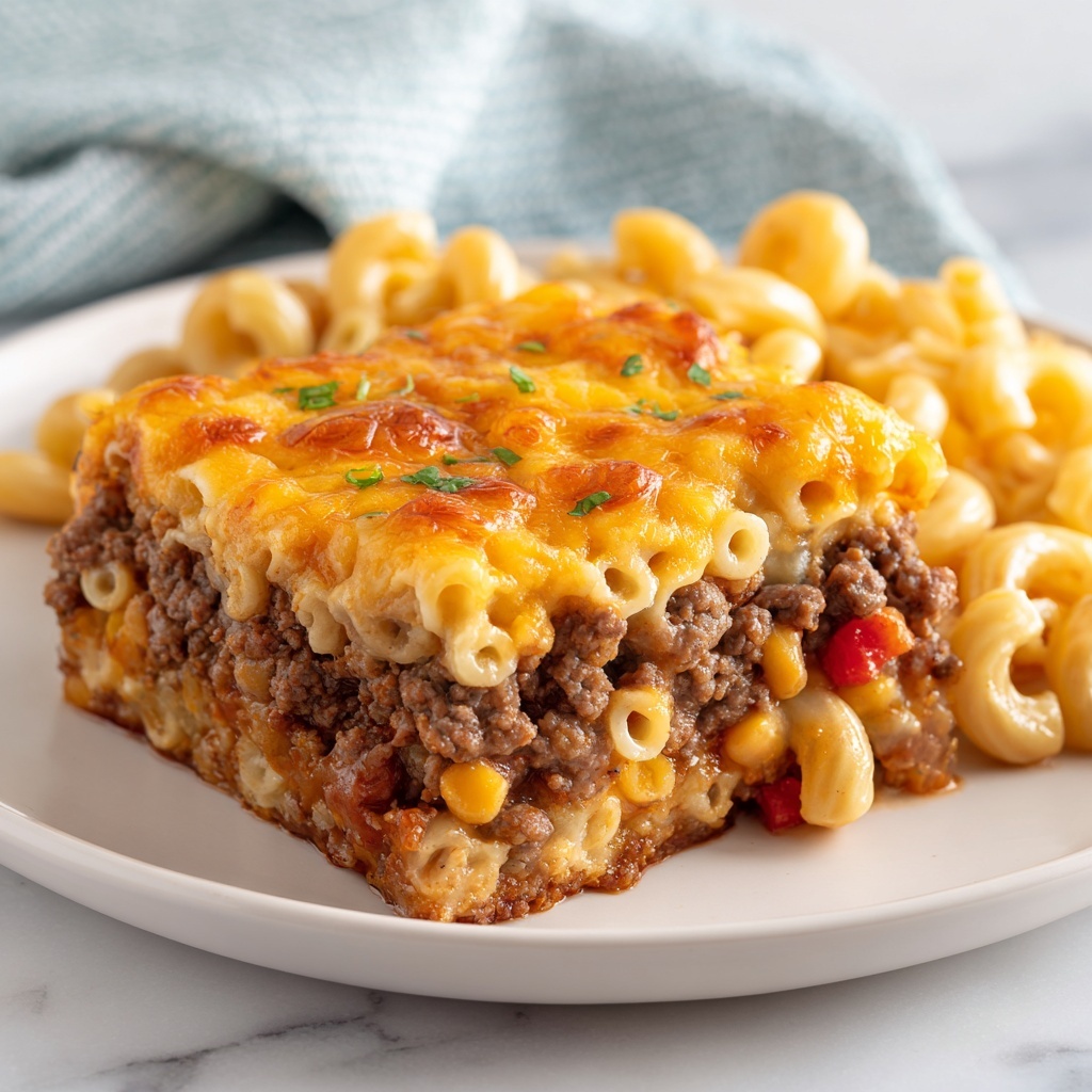 Sauerkraut Casserole with Ground Beef Recipe - Recipe Image