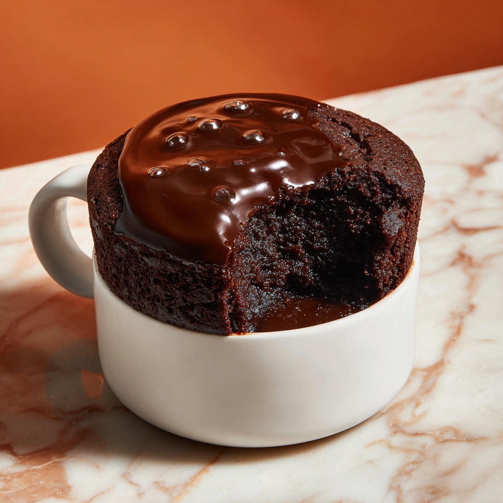 Chocolate Mug Cake Recipe - Recipe Image