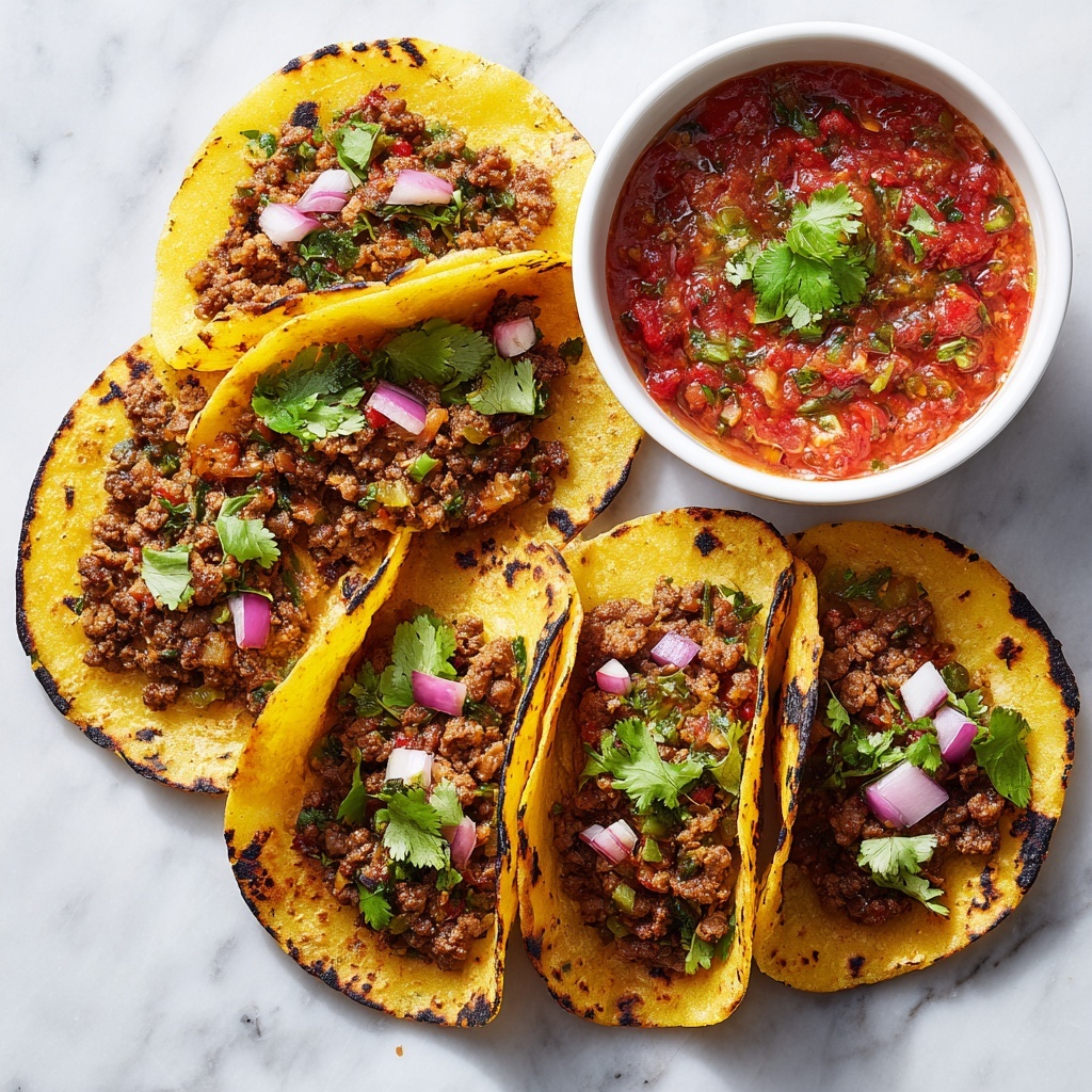 Crispy Ground Beef Tacos Recipe - Recipe Image