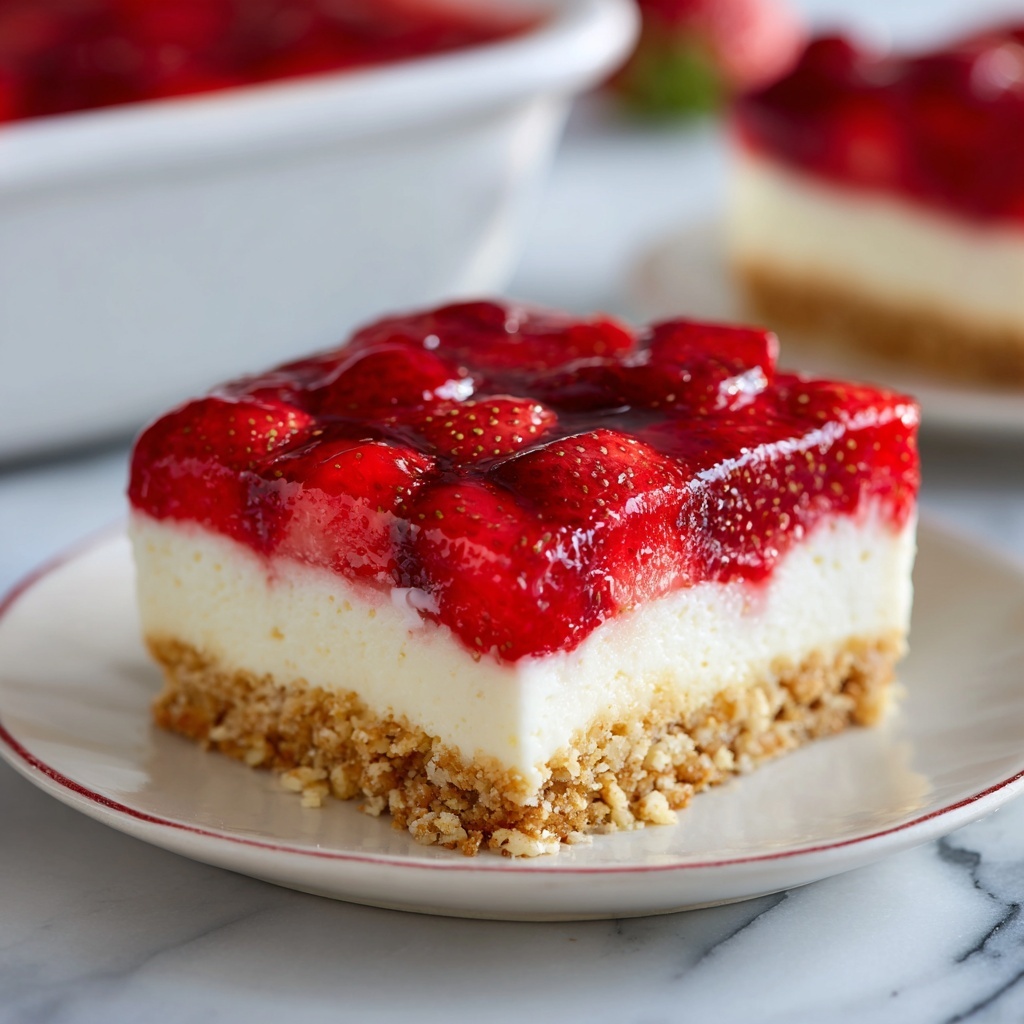 Strawberry Pretzel Salad Recipe - Recipe Image