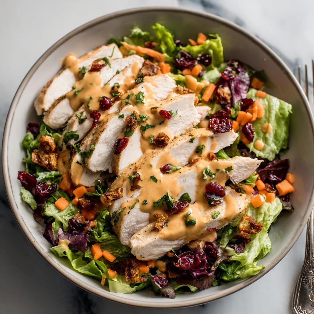 Asian Chicken Cranberry Salad Recipe - Recipe Image