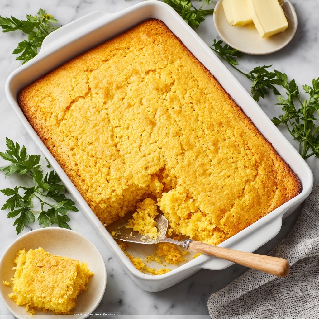 Easy Corn Casserole Recipe - Recipe Image
