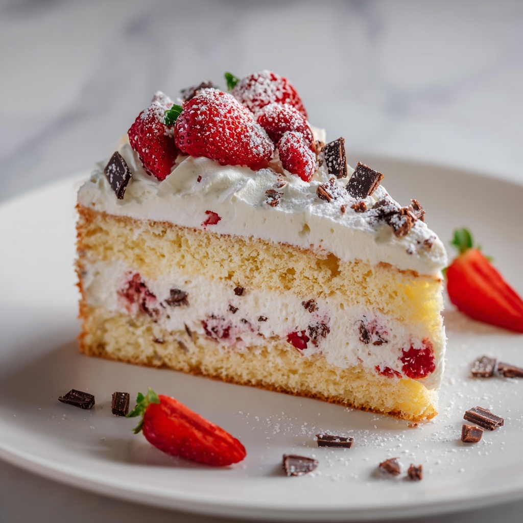 White Chocolate-Strawberry Tiramisu Recipe - Recipe Image