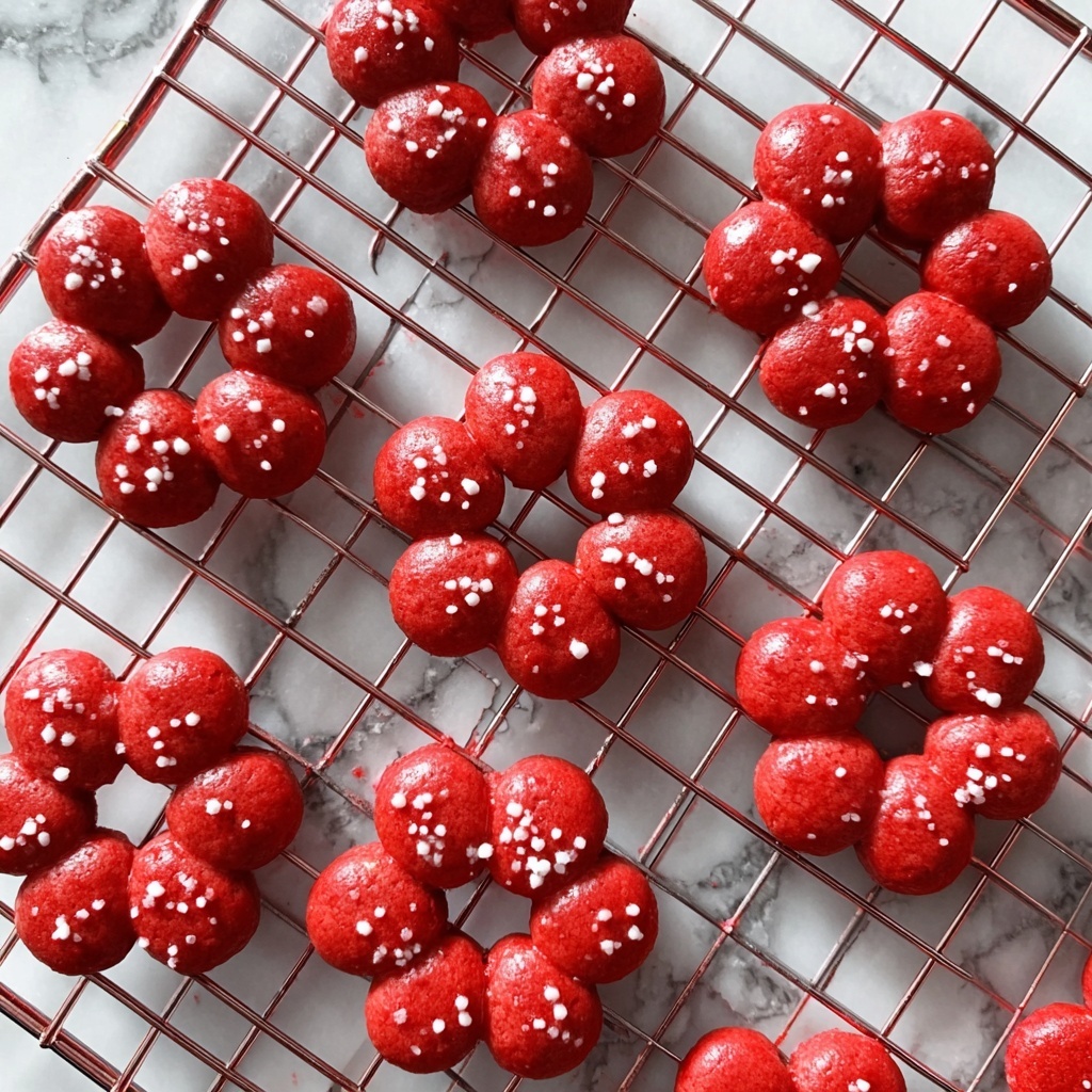 Red Velvet Spritz Cookies Recipe - Recipe Image