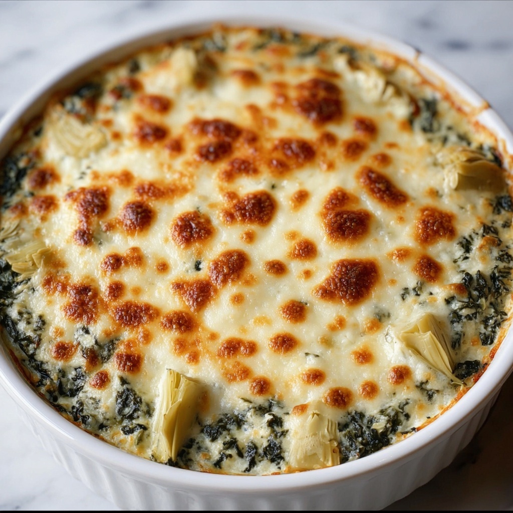 Spinach Artichoke Dip: A Creamy, Irresistible Party Favorite Recipe - Recipe Image