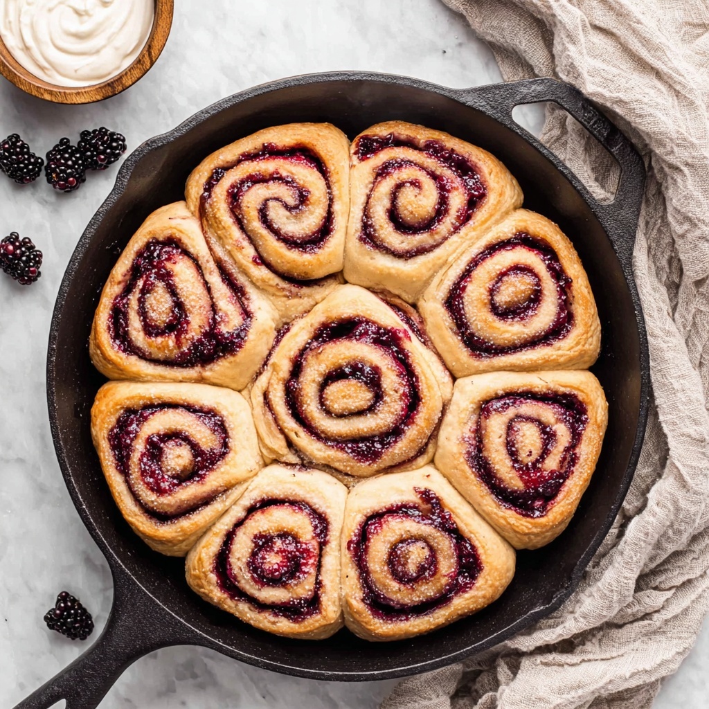 Blackberry Sweet Rolls Recipe - Recipe Image