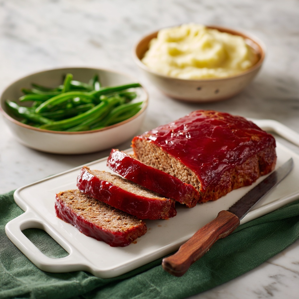 Easy Meatloaf Recipe - Recipe Image