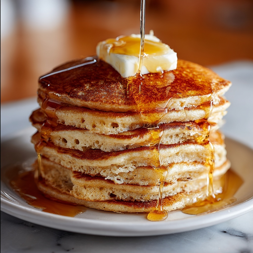 Easy Homemade Pancake Recipe - Recipe Image