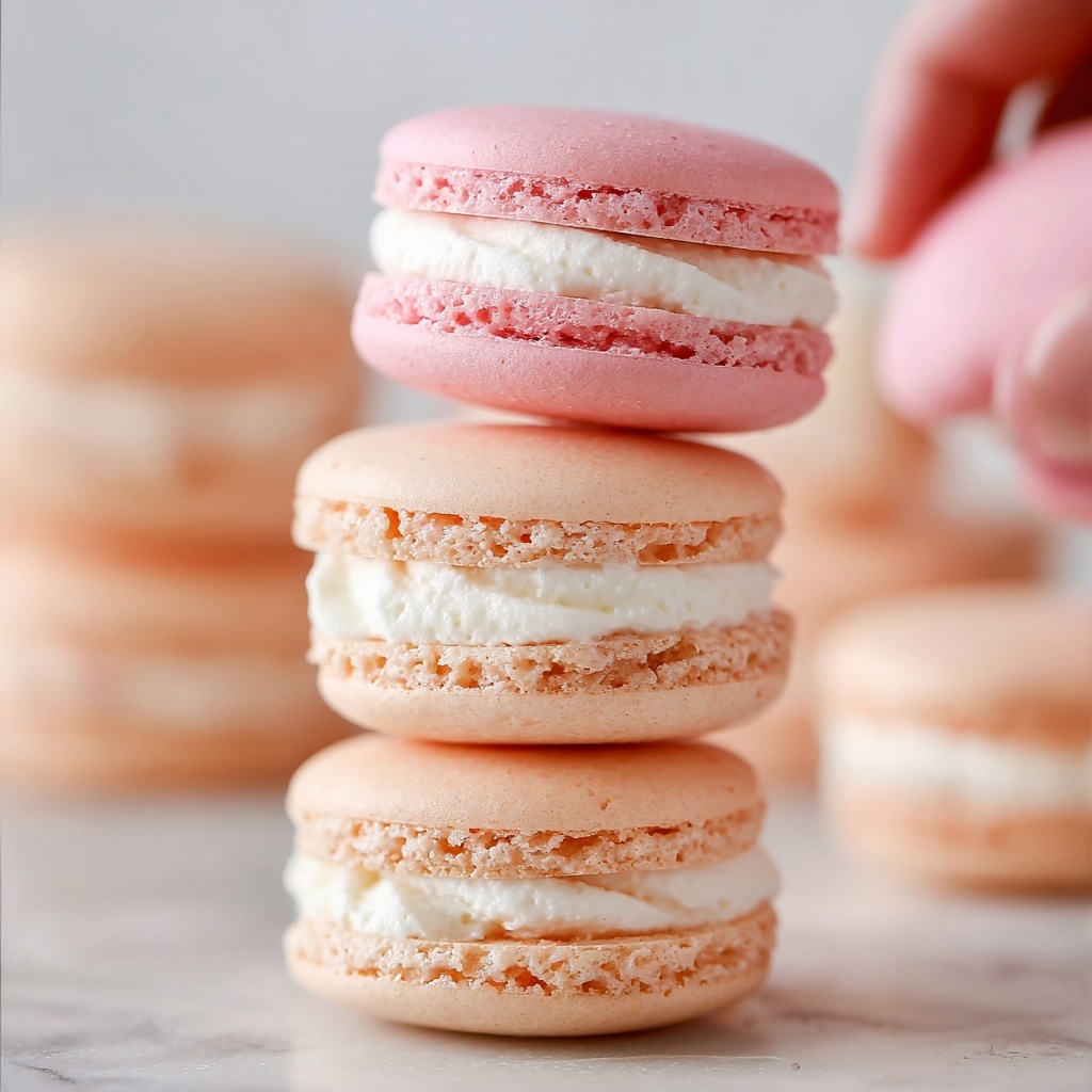 Foolproof French Macarons with Raspberry Buttercream Recipe - Recipe Image