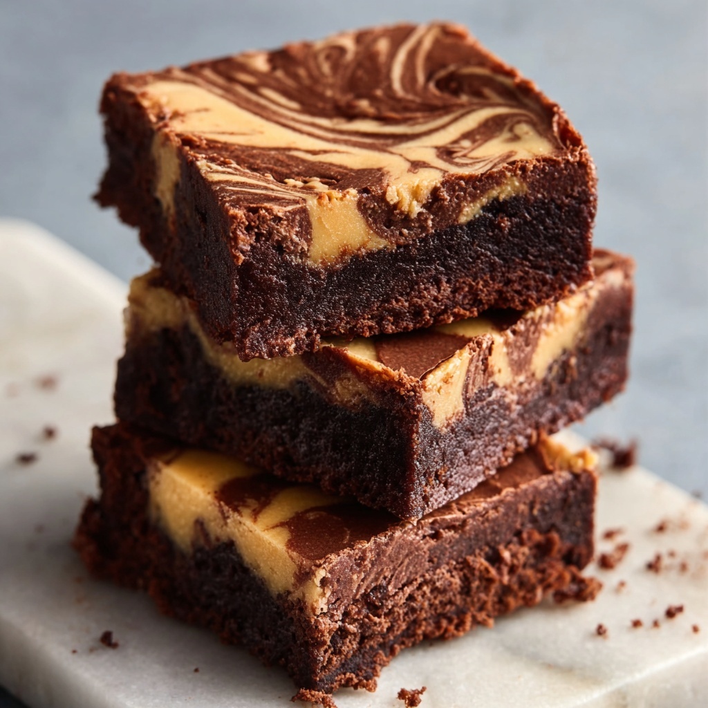 Peanut Butter Protein Brownie Recipe - Recipe Image