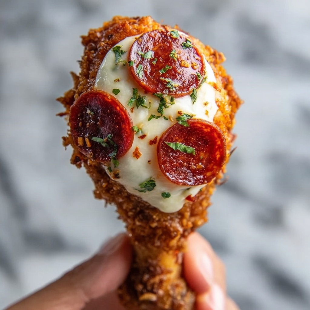 Pepperoni Chicken Legs Recipe - Recipe Image