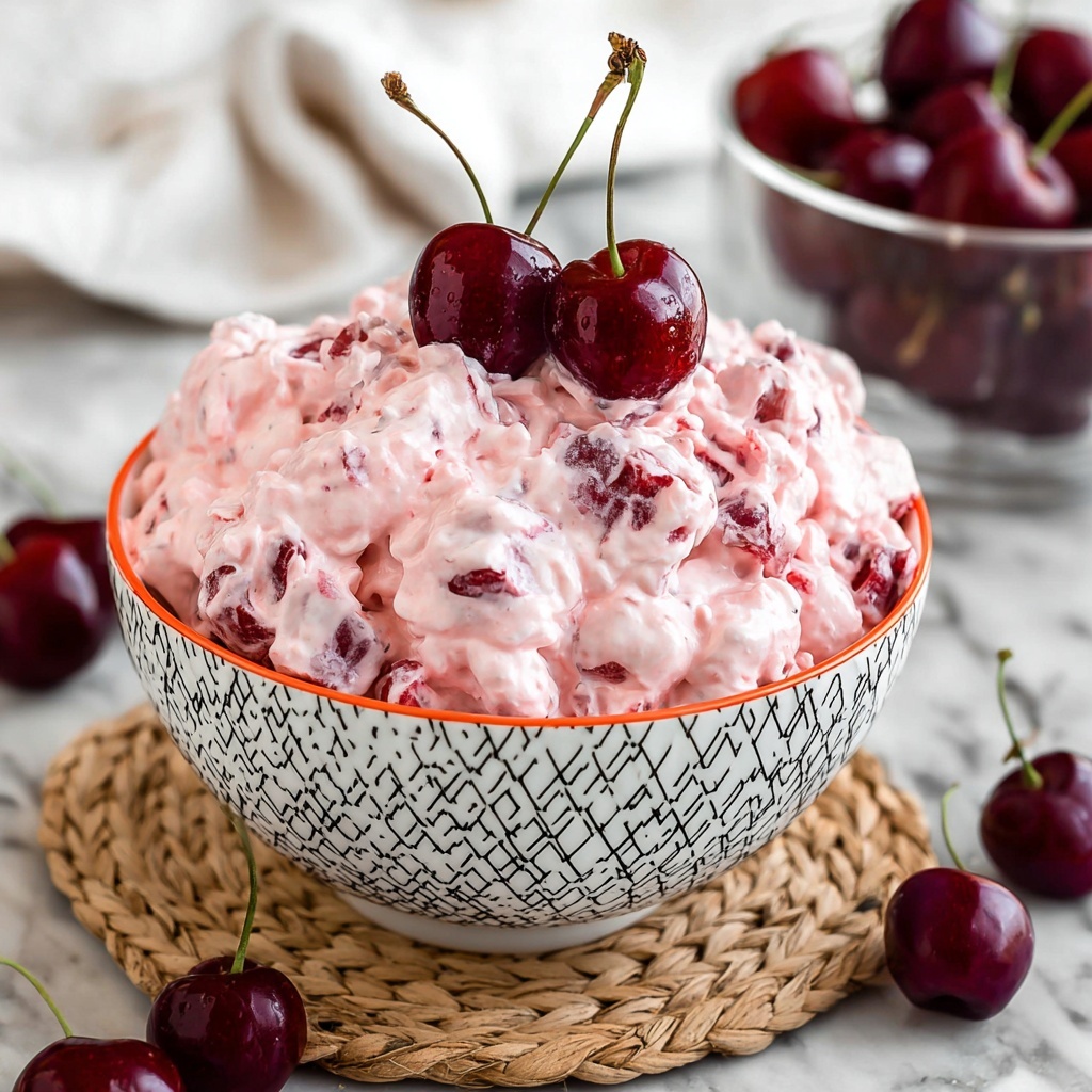 Cherry Cheesecake Fluff Recipe - Recipe Image