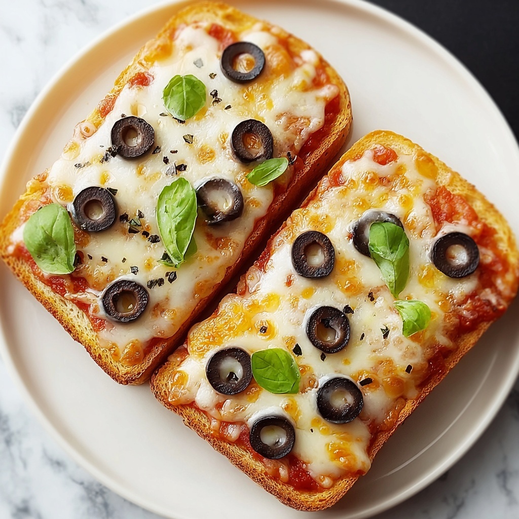 Pizza Toast Recipe - Recipe Image
