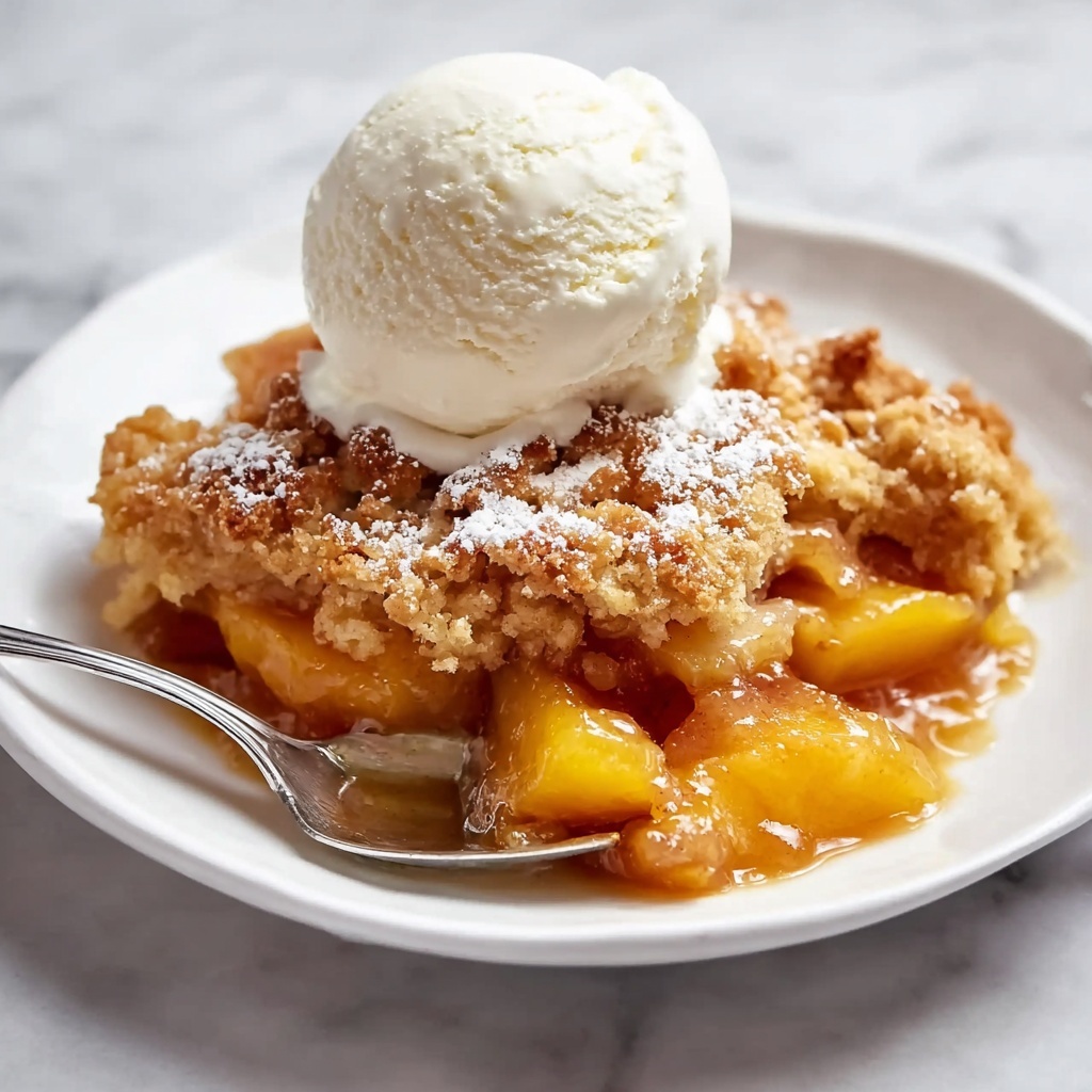 Easy Peach Cobbler Recipe - Recipe Image