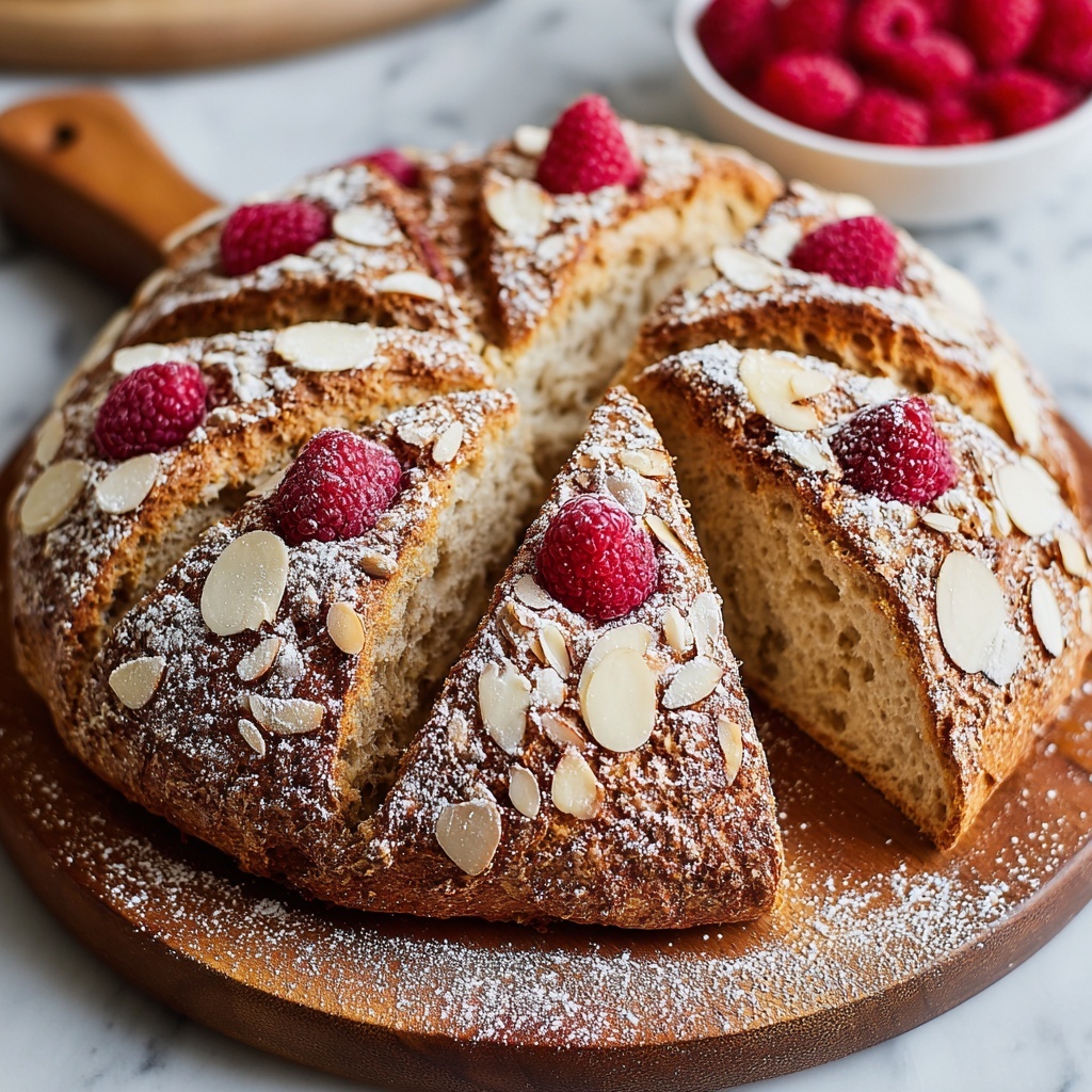 Sourdough White Chocolate and Raspberry Bread Recipe - Recipe Image