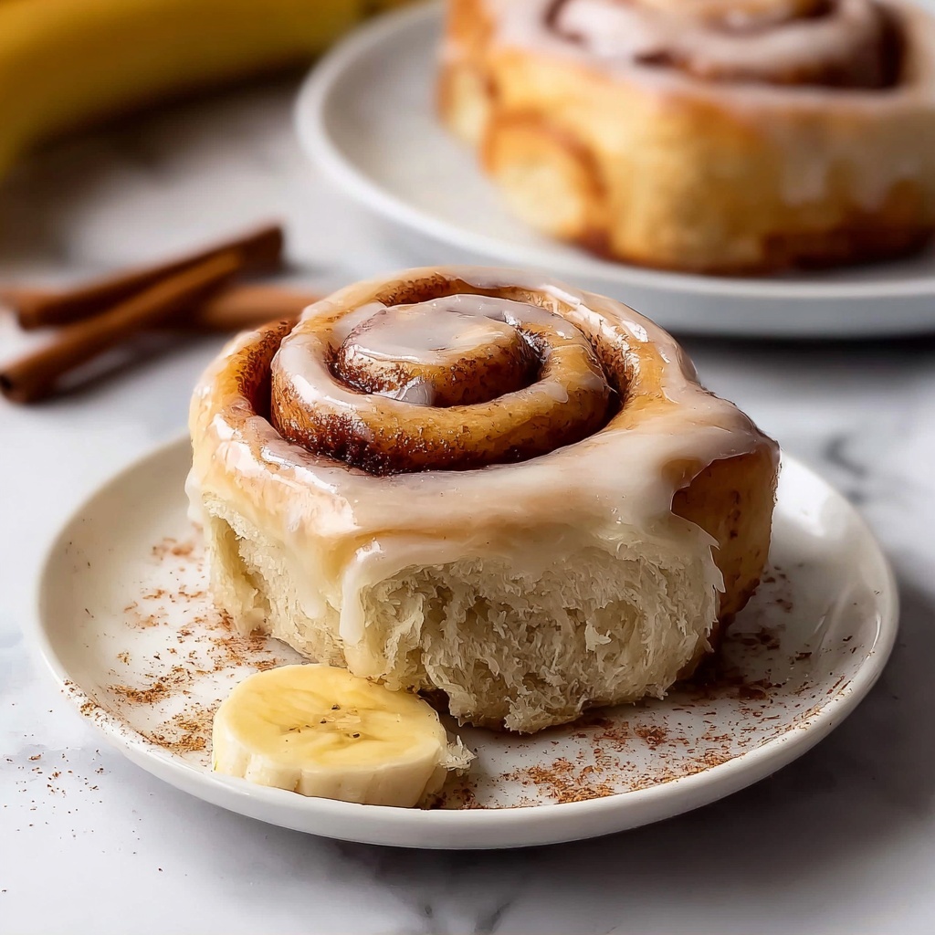 Banana Bread Cinnamon Rolls: A Delicious Twist on a Classic Treat Recipe - Recipe Image