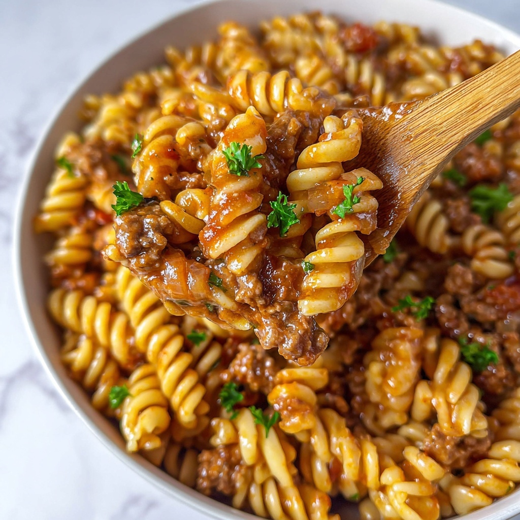 Easy Cheeseburger Casserole Recipe - Recipe Image