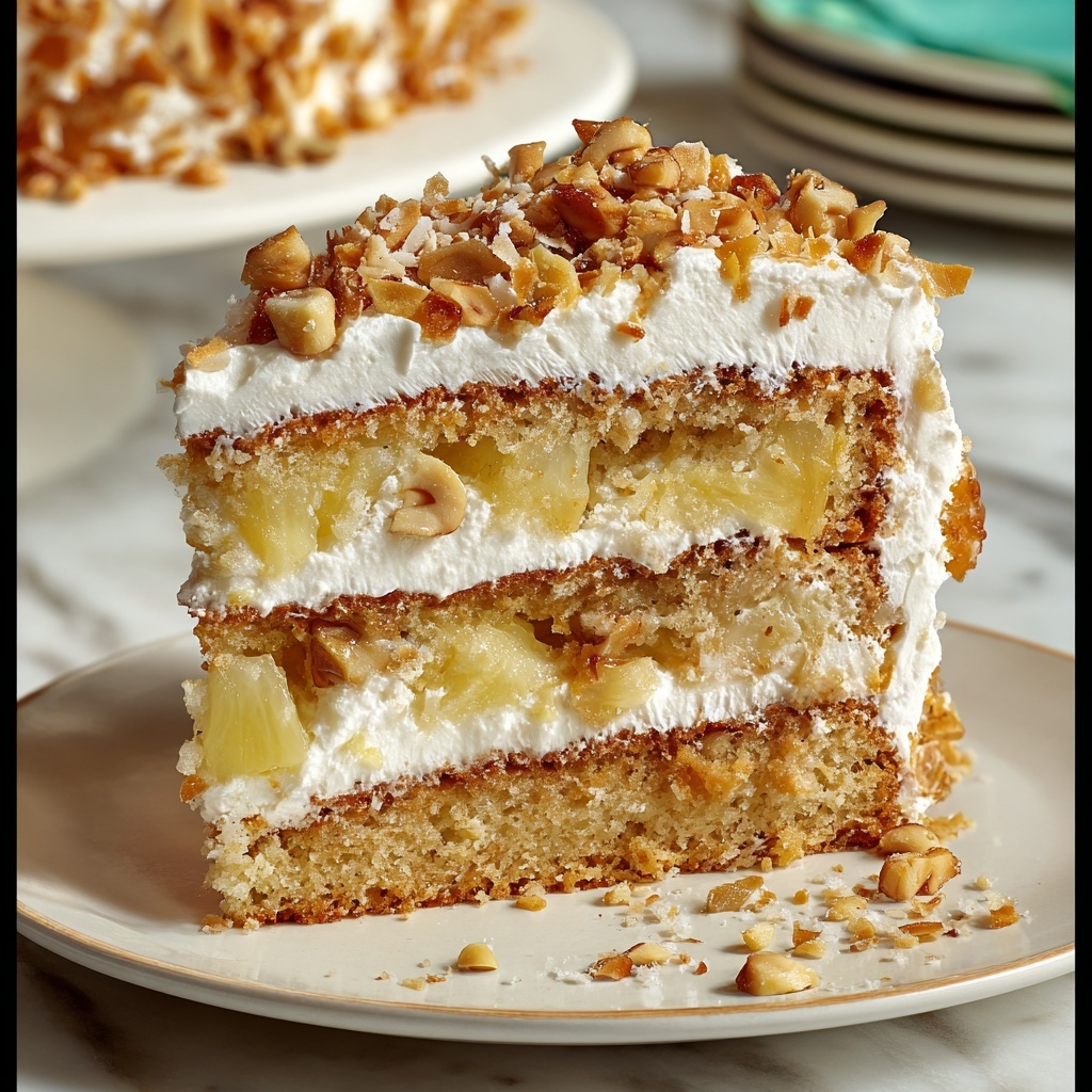 Hawaiian Wedding Cake Recipe - Recipe Image