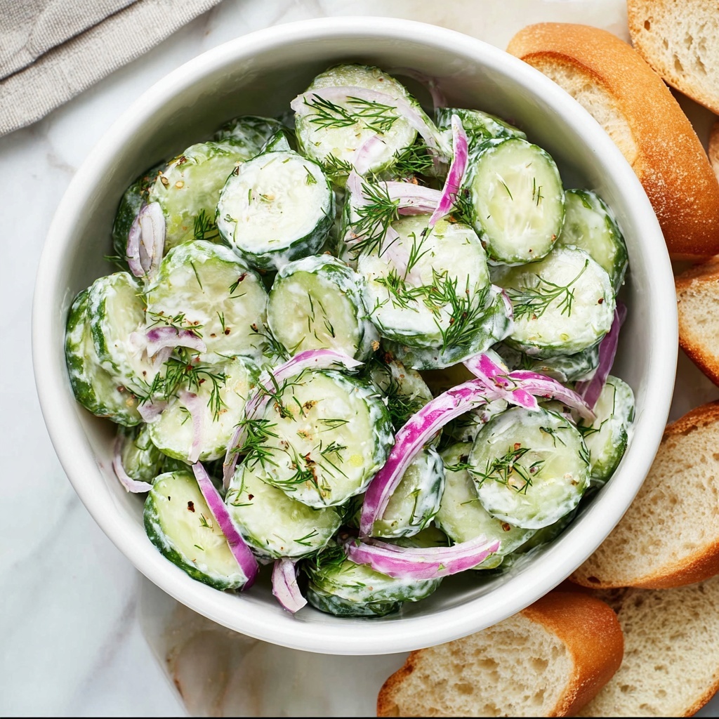 Cucumber Dill Salad Recipe - Recipe Image