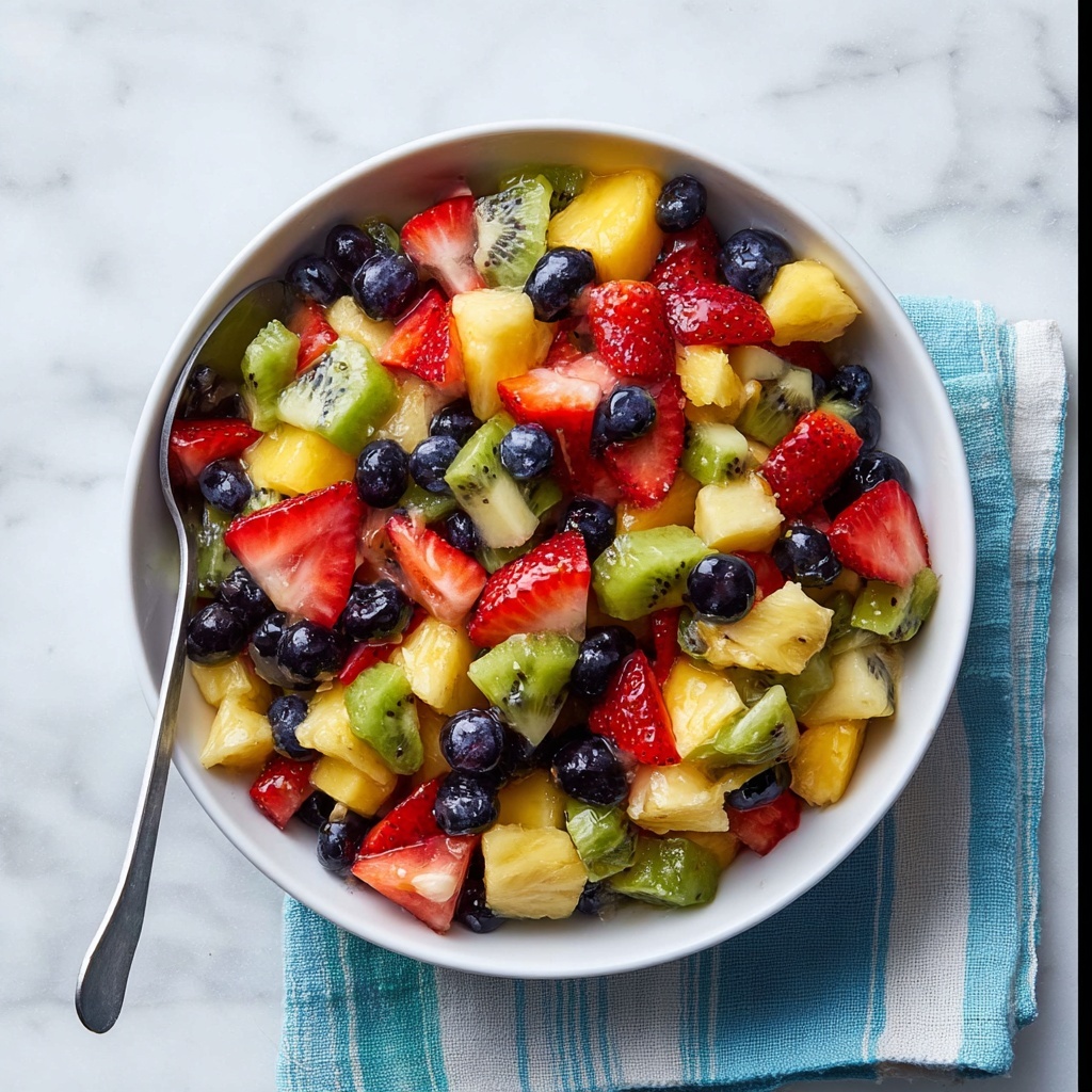 Fresh Fruit Salad Recipe - Recipe Image