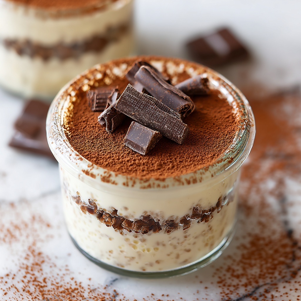 Tiramisu Overnight Oats Recipe - Recipe Image
