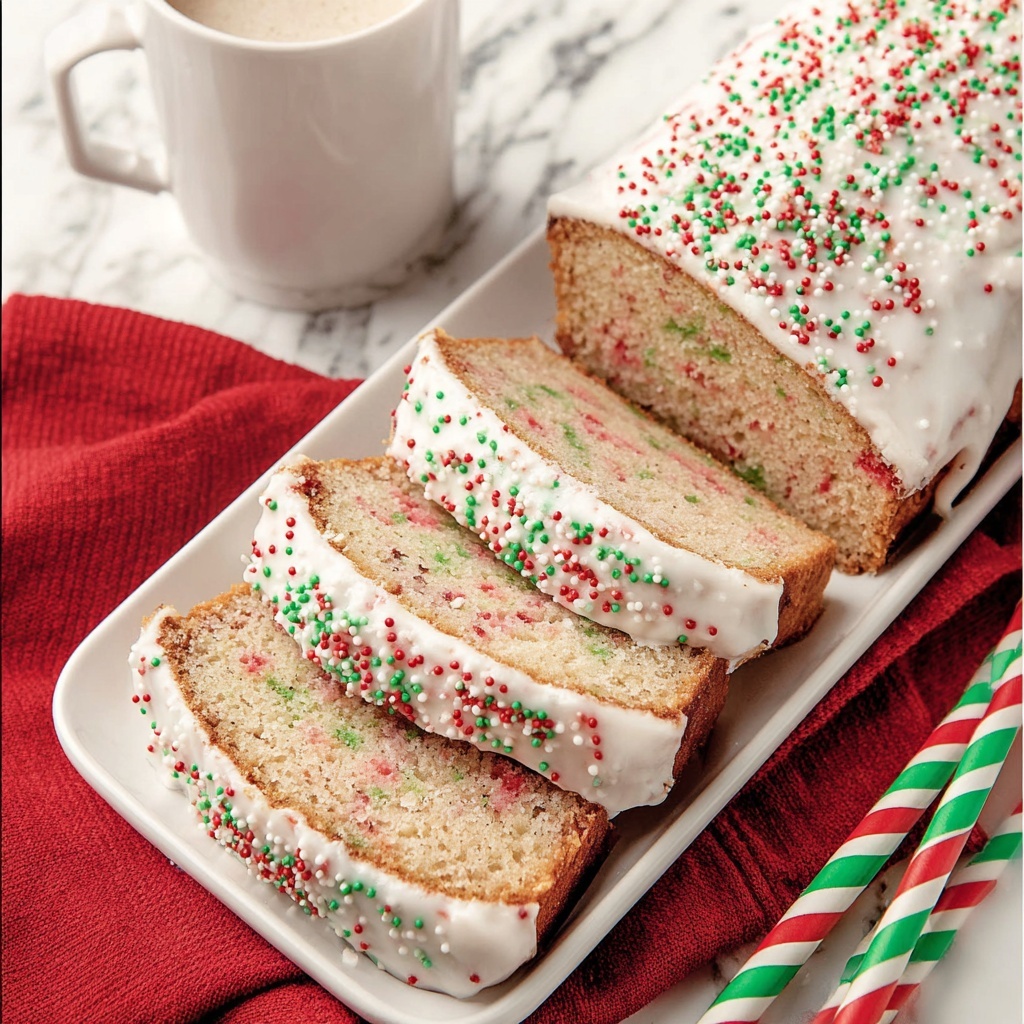 Christmas Funfetti Bread Recipe - Recipe Image