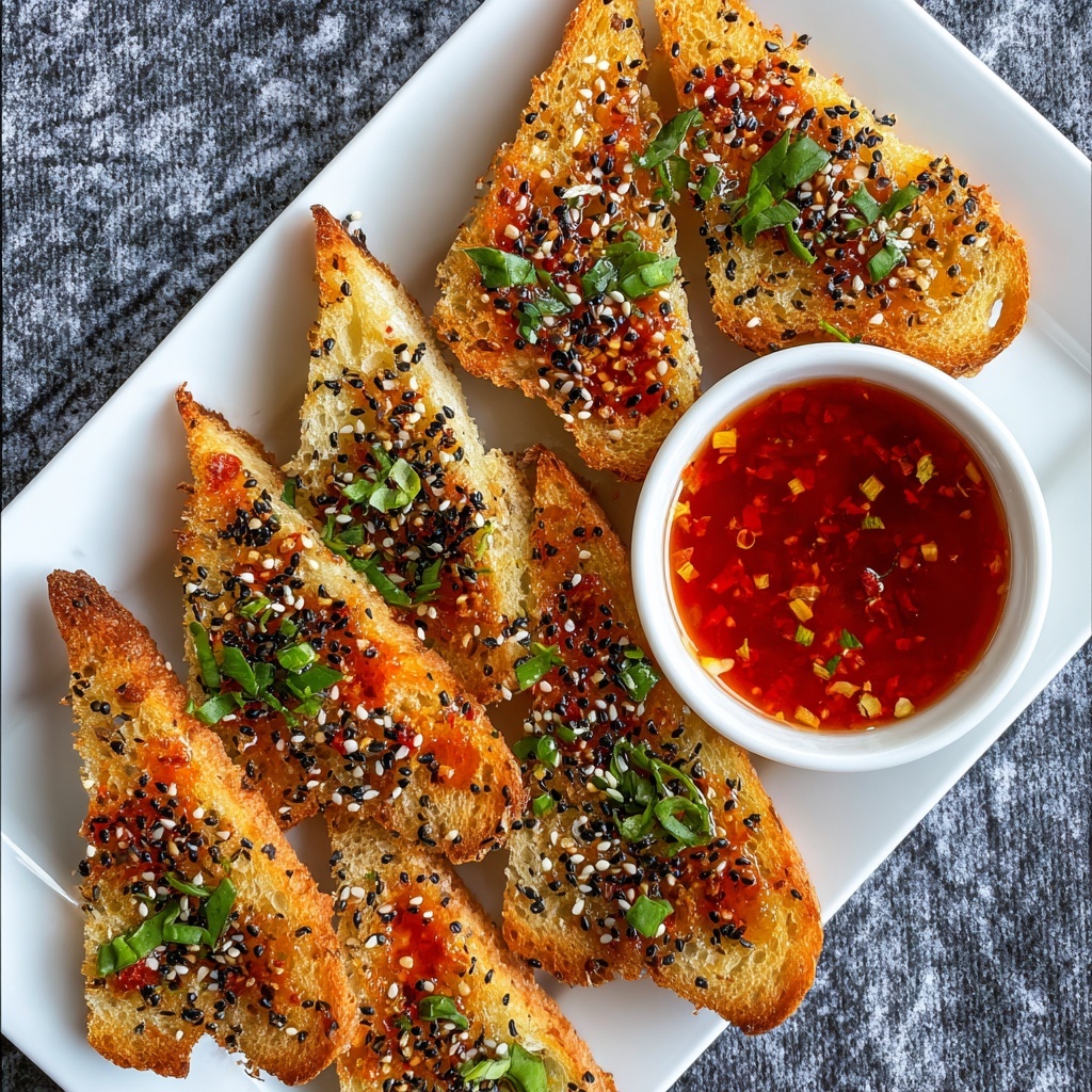 Spicy Prawn Toast Recipe - Recipe Image