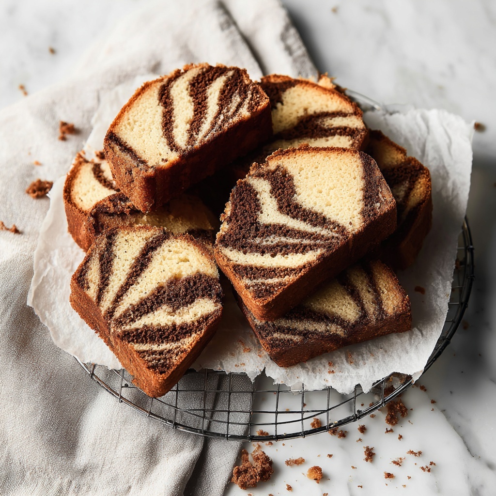 Zebra Bundt Cake Recipe - Recipe Image