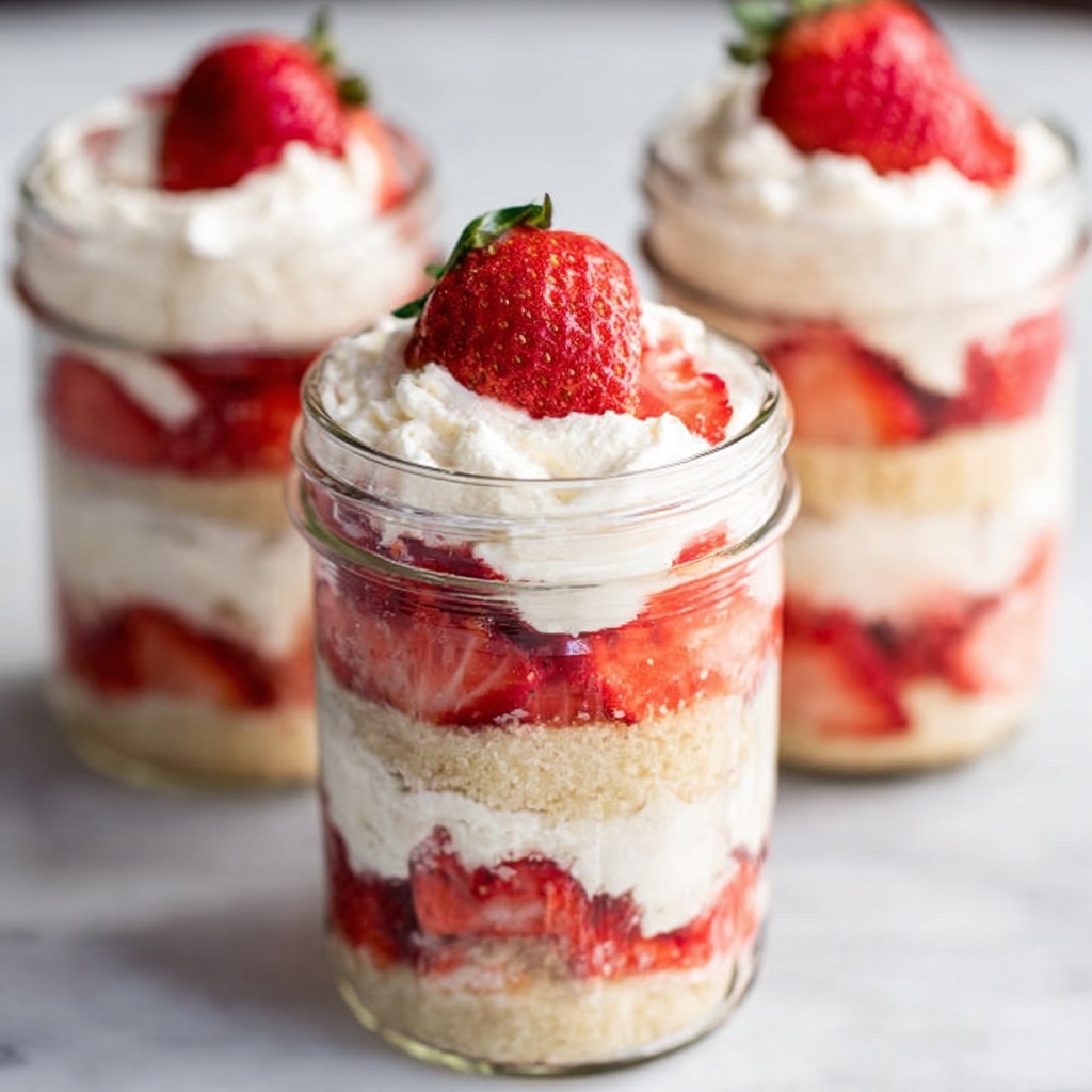 Strawberry Shortcake Parfaits Recipe - Recipe Image