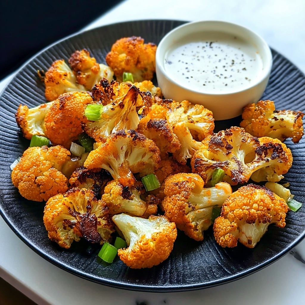 Buffalo Cauliflower Bites Recipe - Recipe Image