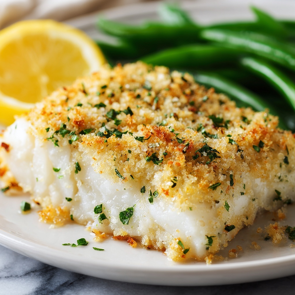 Parmesan Crusted Cod Recipe - Recipe Image