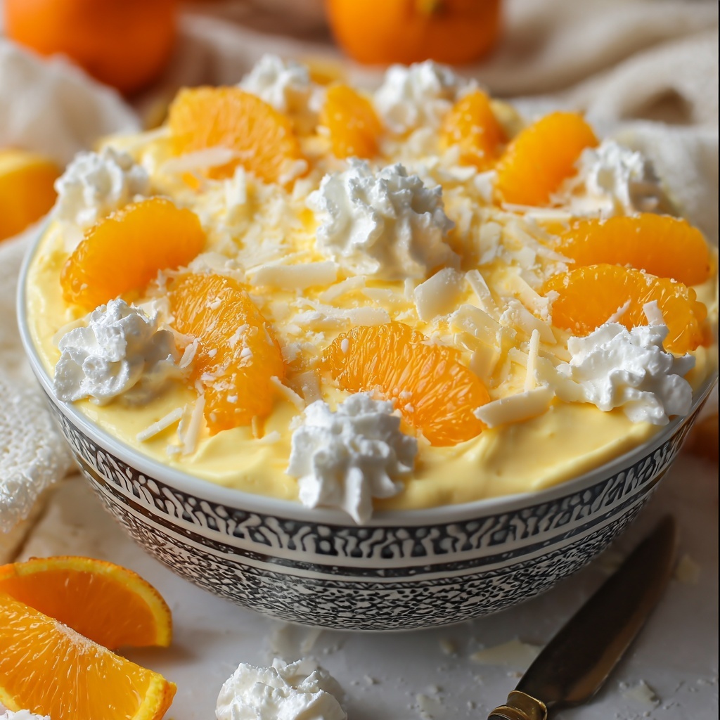 Orange Dreamsicle Salad Recipe - Recipe Image