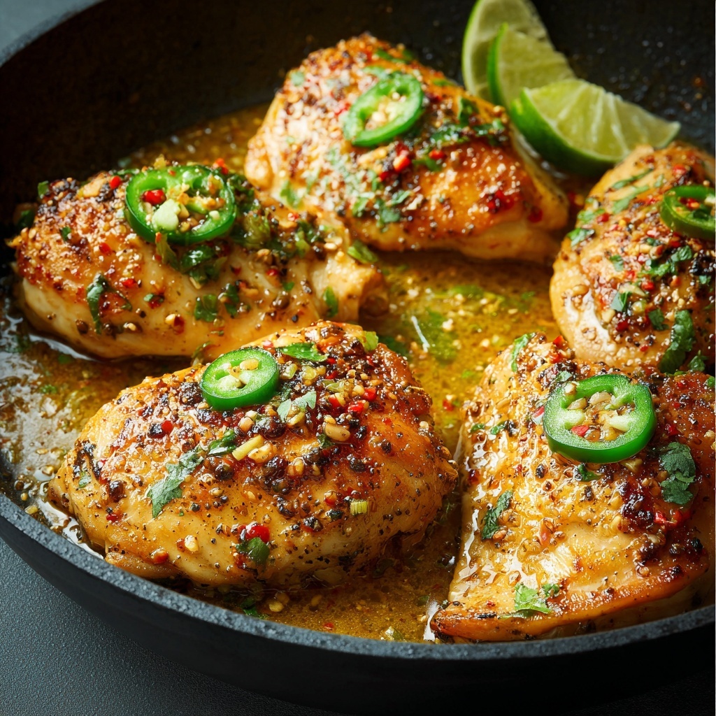 Garlic Lime Chicken Recipe - Recipe Image