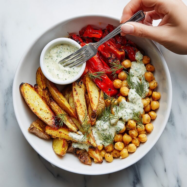 Mediterranean Veggie Bowl with Tzatziki Recipe