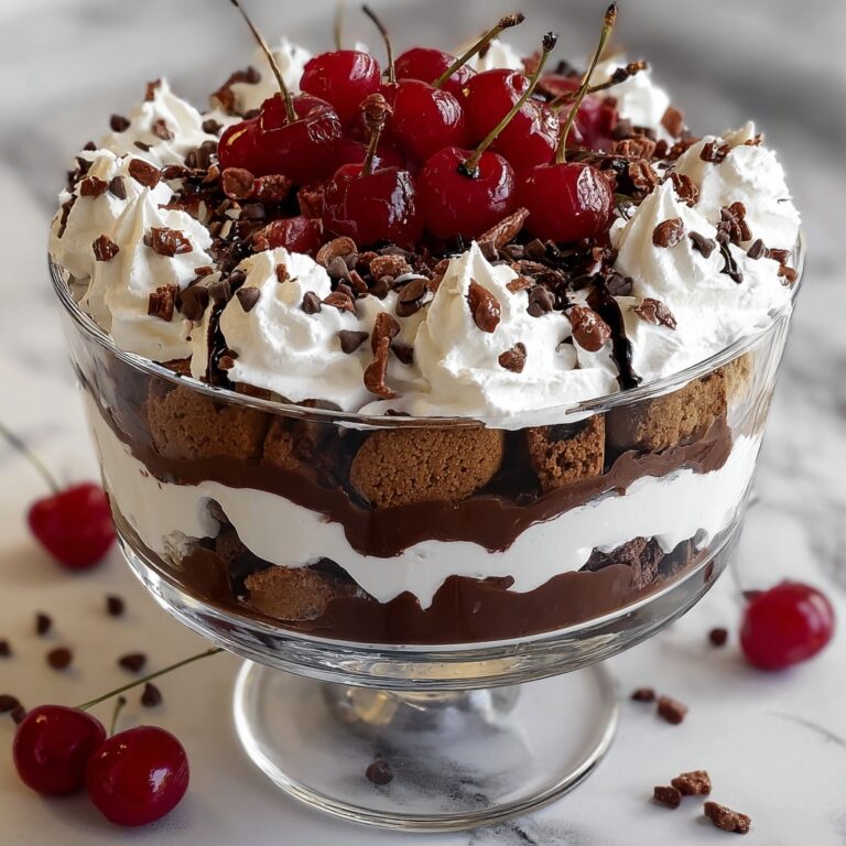 Cherry Chocolate Chip Trifle Recipe