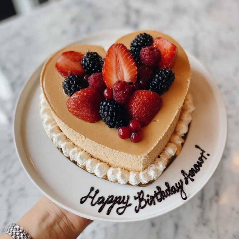 Heart-Shaped Chocolate Flan Recipe