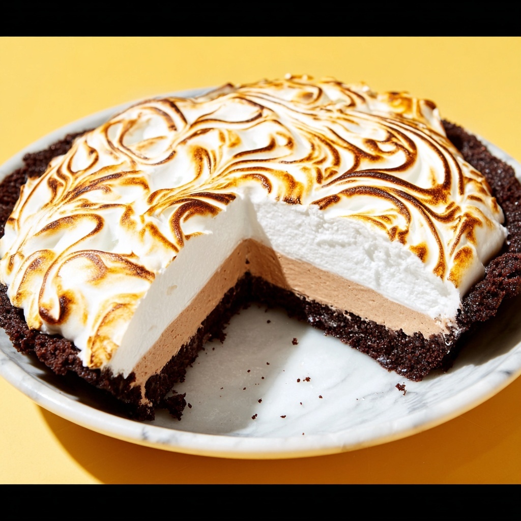 Fluffernutter Pie Recipe - Recipe Image