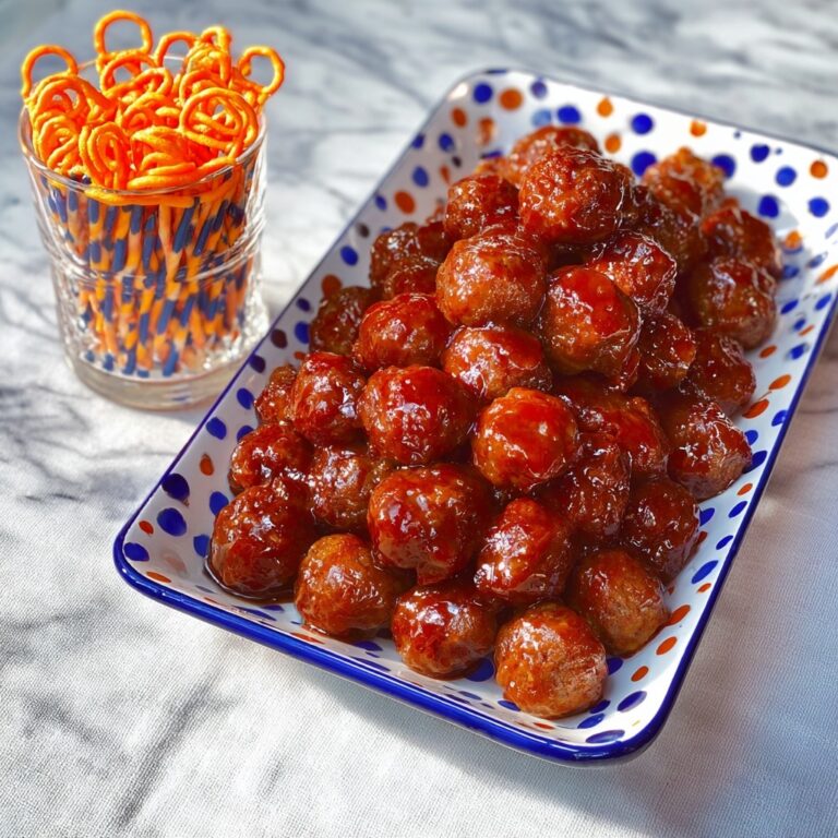 Grape Jelly Meatballs Recipe