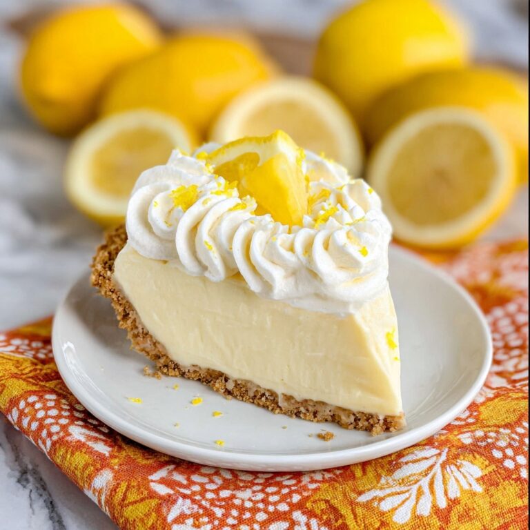 No-Bake Lemon Pie Recipe