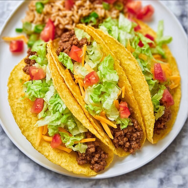 Lunch Lady Beef Tacos Recipe
