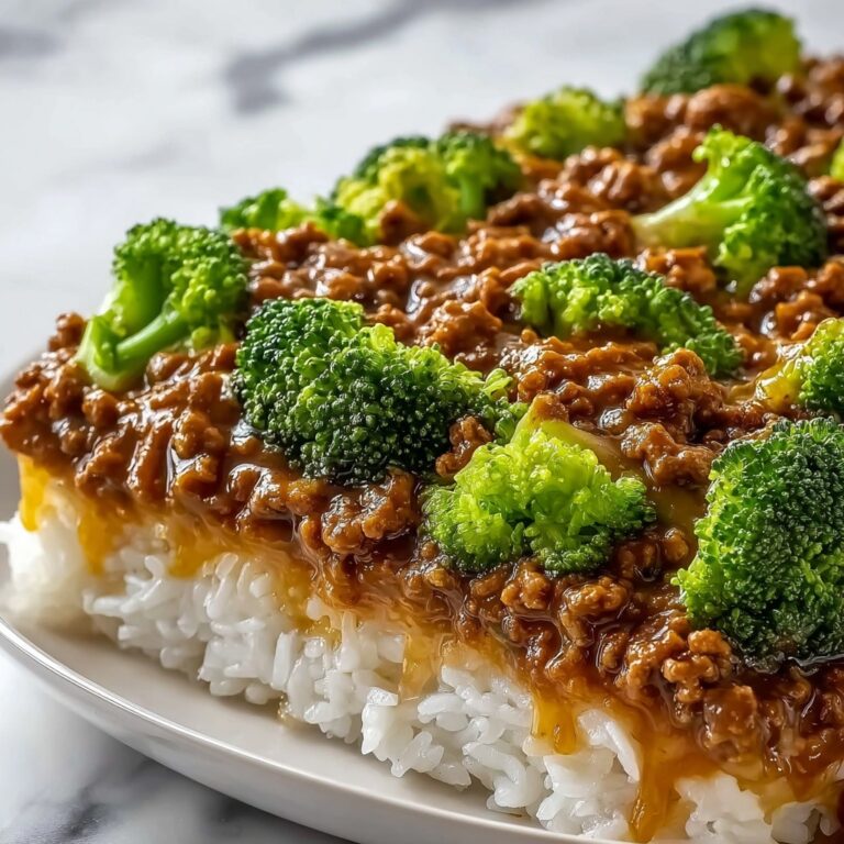 Honey Garlic Ground Beef and Broccoli Recipe