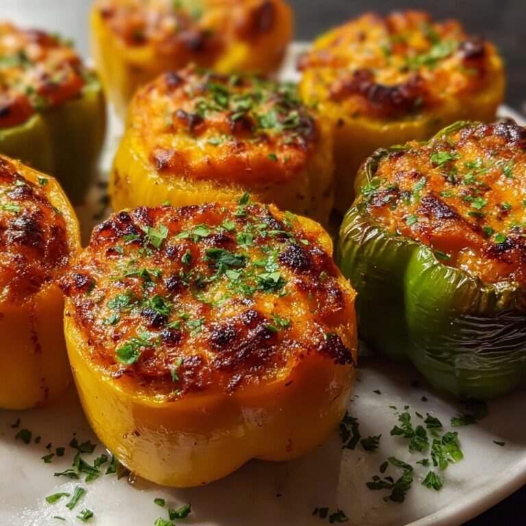 Buffalo Chicken Stuffed Peppers Recipe