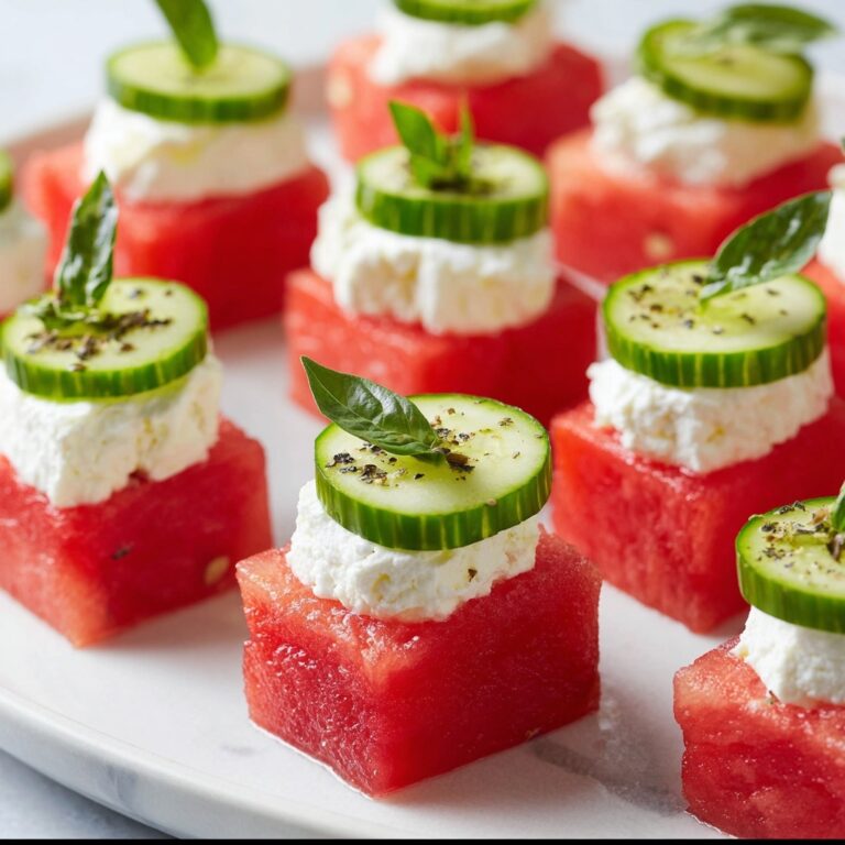 Summer Watermelon Goat Cheese Recipe