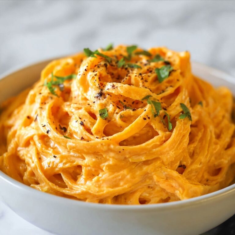 Creamy Red Pepper Alfredo Sauce Recipe