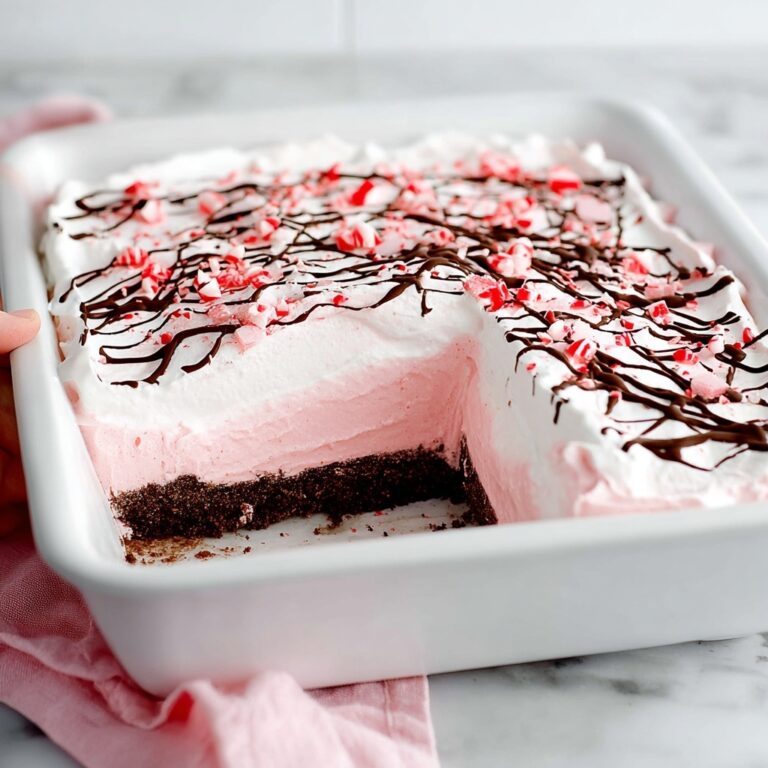 Easy Peppermint Ice Cream Cake Recipe